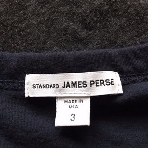 2 Men's James Perse long sleeved t-shirts SZ 3